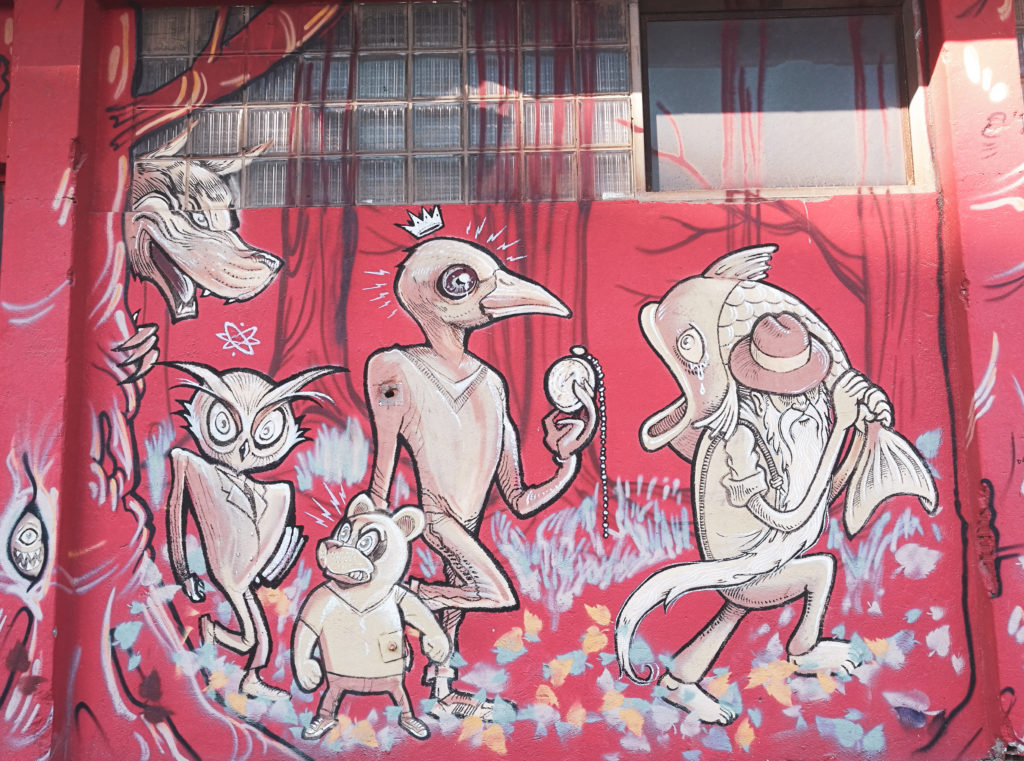 Street Art dans le quartier LX Factory belem lisbonne