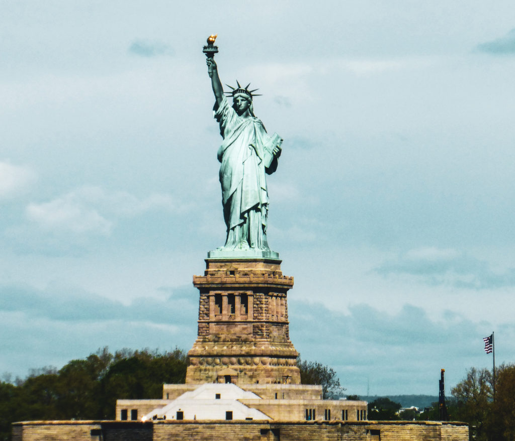 Statue de la liberté à new york