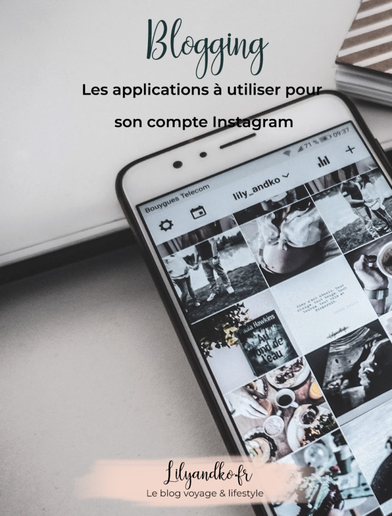 Pinterest bannière applications à utiliser pour son compte instagram